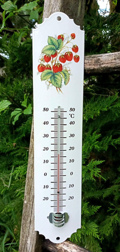 Thermometre emaille extérieur - thermometre,