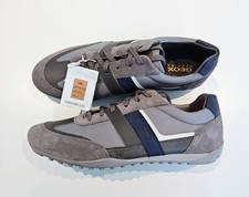 GEOX Wells Man Low Top Sneakers (Dark Stone/Respira Tech) US 9 EU 42. New-no Box