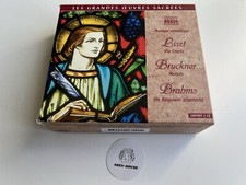 Grandes Oeuvres Sacrées - Liszt Via Crucis, Bruckner Motets, Brahms - 3 CD