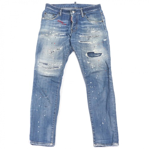 Dsquared2 skater jean denim - dsquared2,