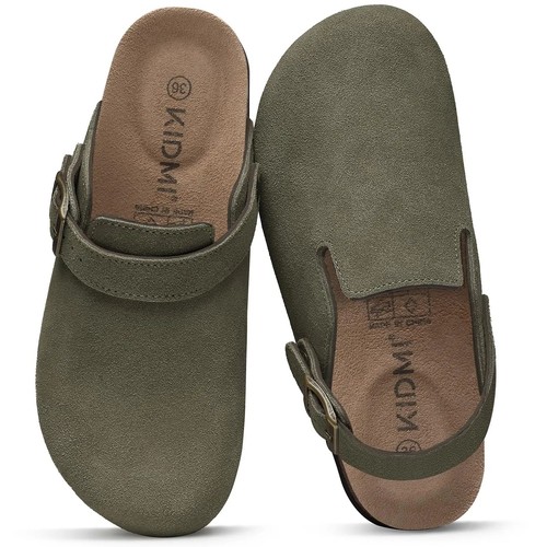 Mules sabots cuir véritable - sabots,