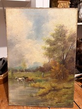 Tableau Peinture Huile Toile