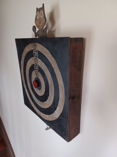 Ancien jeu cible bois - jeu, en