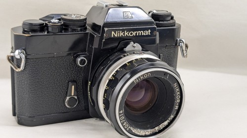 Nikon nikkormat noir - nikkormat, el