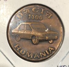 1969-1984 Romania "Scarce"Bronze Medal automobile Dacia 1300 -25MM