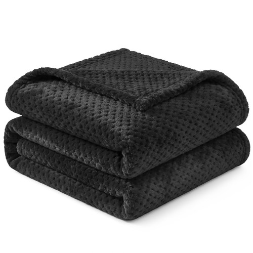Couverture polaire noire - noire, pour