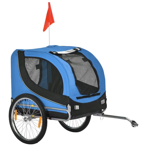 Pawhut remorque vélo pour - pawhut,