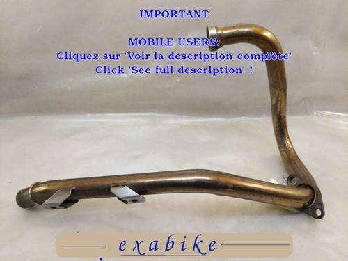 Tube echappement pour honda - d'echappement,