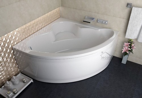 Baignoire angle standard - baignoire, d'angle