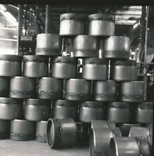 Photo industry gas cylinder worker craft 6 contacts 6 x 6 cm 70s