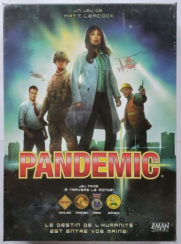 Jeu stratégie pandemic - jeu,