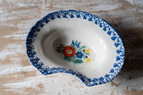 Plat barbier ancien style - , cul