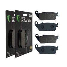 2 Kit plaquettes frein Av Ga et Av Dr Pour Honda VT 600 Shadow  de 1994 à 1997