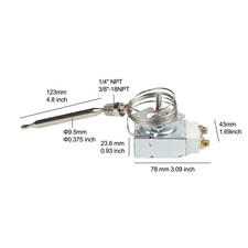 Thermostat Friteuse à Gaz