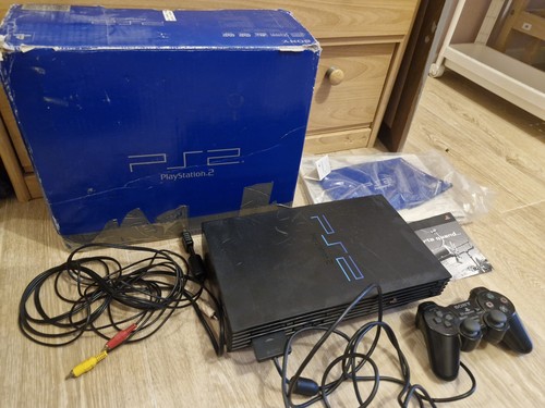 Console ps2 fat boite - boite, +