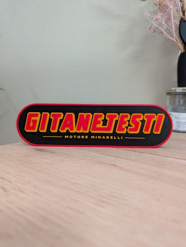 Logo gitane testi minarelli - testi, 3d