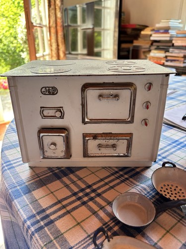 Jouet ancien cuisinière - jouet, tôle