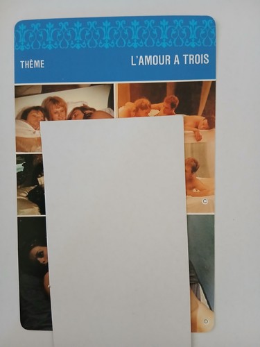 Carte fiche cinema série - carte,