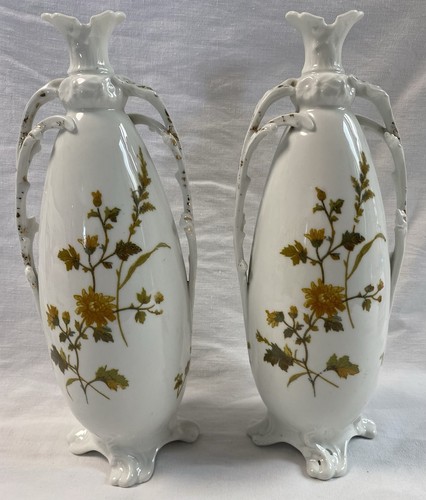 Paire vases porcelaine de - de,