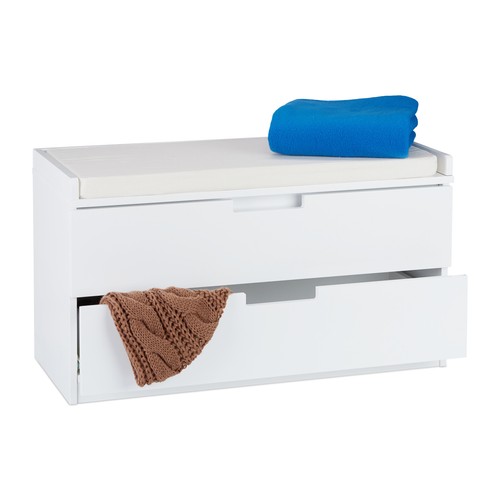 Banc chaussures blanc - à,