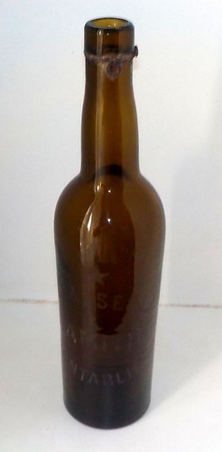 Bouteille bière gravée - bouteille,