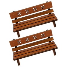  Bancs de jardin miniatures, 2