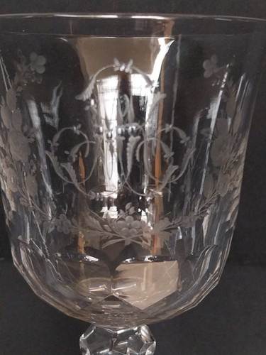 Verre pied cristal - pied,