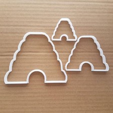 Ruche Gigognes Miel Abeilles Forme Coupe Biscuit Pâte Pâtisserie Fondant Sharp