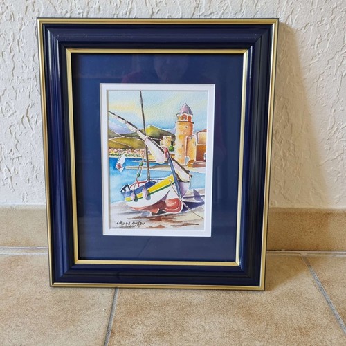 Aquarelle marine claude - marine, de