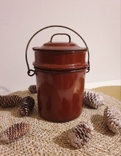 Pot de Cantine Émaillé