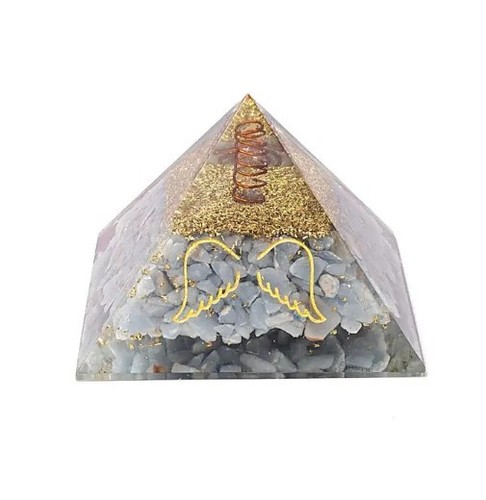 Pyramide orgonite aile - , d'ange