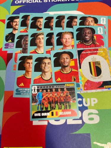 Choix belgique panini - au,
