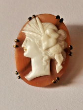 Camée monté Broche Époque