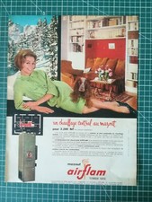 565 OLD ADVERTISEMENT 1960 Airflam Oil Heating - Clinn Untangling