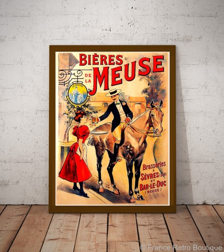 Bieres meuse vintage french - bieres,