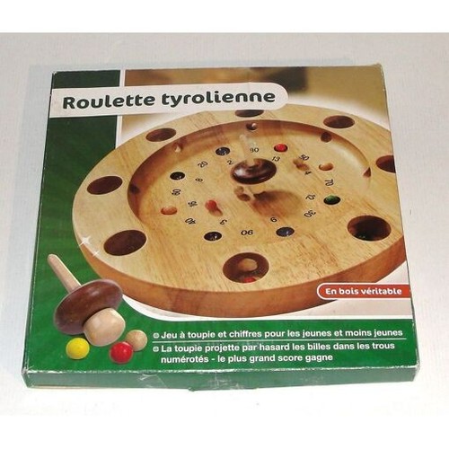 Jeu roulette tyrolienne - jeu,