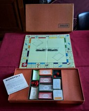 Ancien Jeu MONOPOLY en Bois