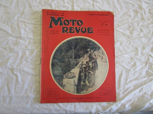 Moto revue 720 decembre - revue, n°720