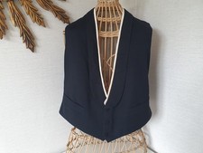 Gilet de costume homme noir