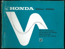 Parts List HONDA Z 50 J - Z50
