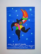 Niki De St Phalle Poster Exhibition 1993 Museum Modern Art Exhibition Poster 