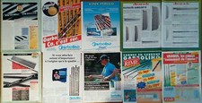 Lot Affichette Pub Garbolino Les Années 80