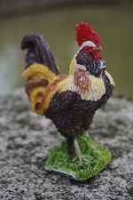 NA0793   FIGURINE  STATUETTE  POULE  COQ  BASSE  COUR LA FAVEROLLES