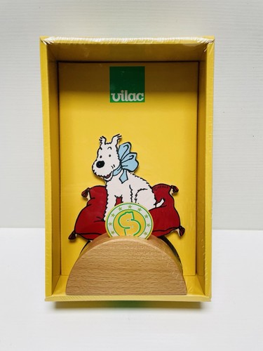 Tirelire bois milou tintin - tirelire,