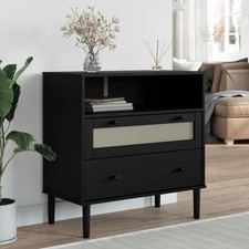Buffet Aspect de Rotin Armoire