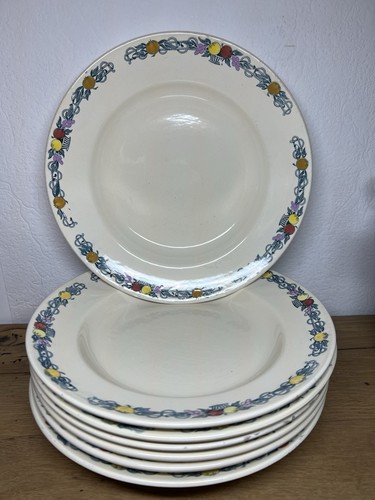 Assiettes creuses longchamp - assiettes,