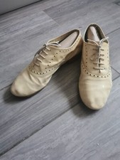 Repetto dérbies jaunes cuir