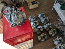 NOS Original Spare Parts Yamaha YZ125B-LC 3XJ 1991: 1x NEW Engine Motor