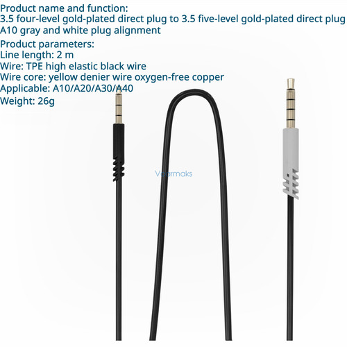 Audio cable for logitech astro - for,