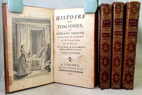 Livre ancien 1750 - eo, jones
